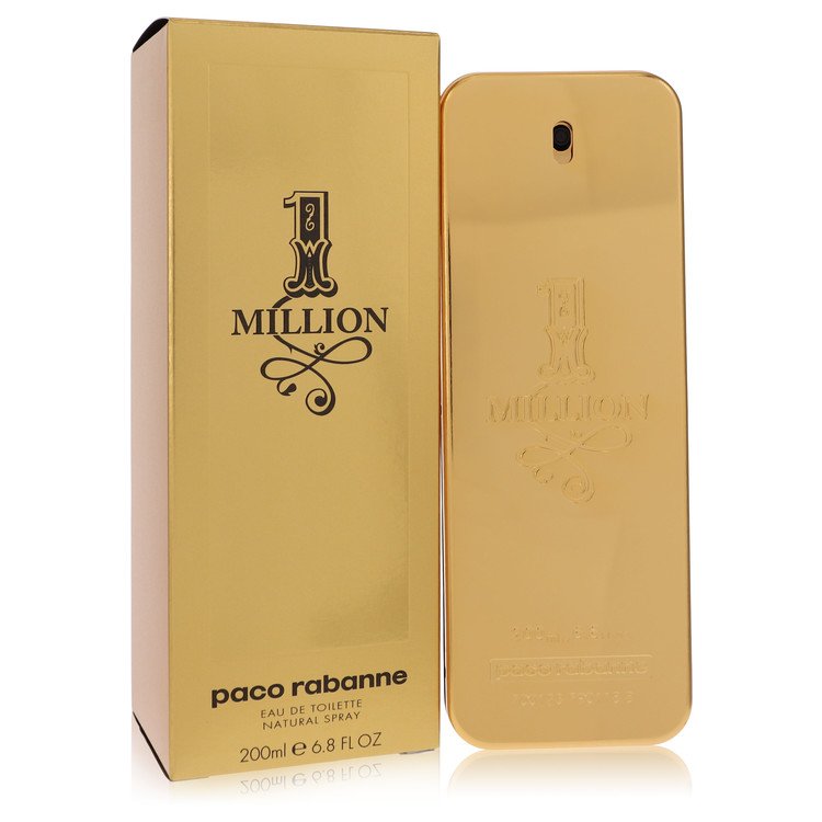 1 Million Eau De Toilette Spray By Paco Rabanne for Men 6.7 oz