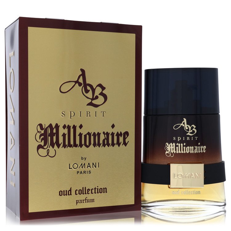 Ab Spirit Millionaire Oud Parfum Spray By Lomani for Men 6.7 oz