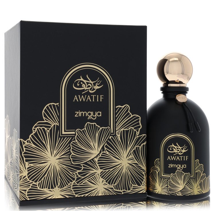 Afnan Zimaya Awatif Black Eau De Parfum Spray By Afnan for Women 3.4 oz
