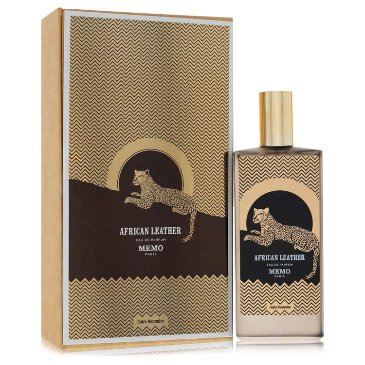 African Leather Eau De Parfum Spray (Unisex) By Memo for Women 2.5 oz