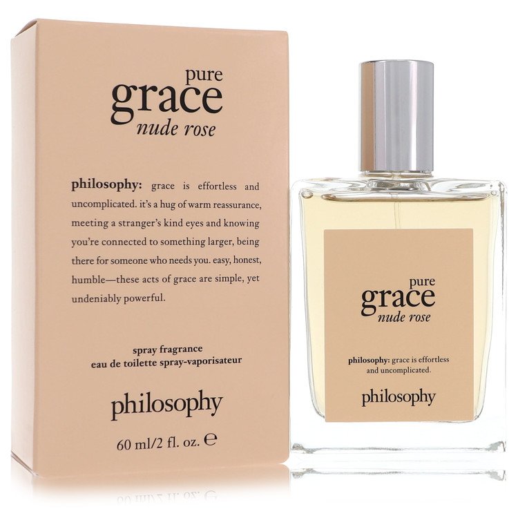 Pure Grace Nude Rose Eau De Toilette Spray By Philosophy for Women 2 oz
