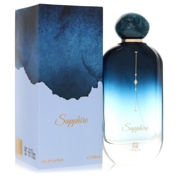 Ahmed Al Maghribi Sapphire Eau De Parfum Spray By Ahmed Al Maghribi for Men 3.38 oz