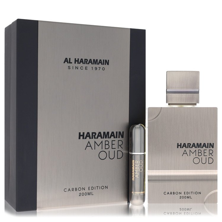 Al Haramain Amber Oud Carbon Edition Eau De Parfum Spray (Unisex) By Al Haramain 6.7 oz for Men