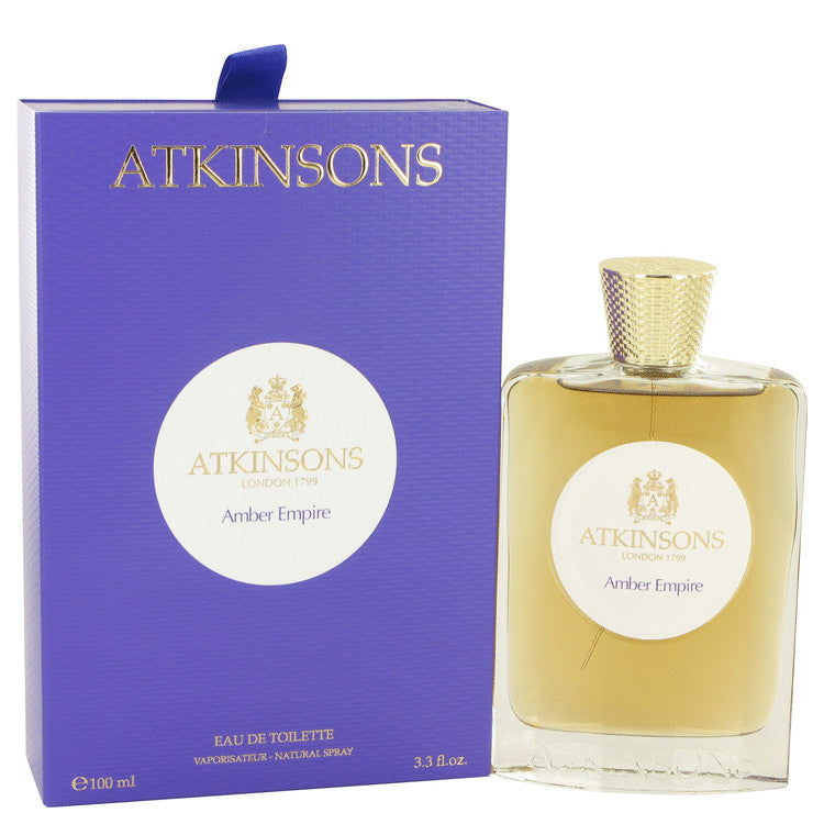 Amber Empire Perfume By Atkinsons Eau De Toilette Spray for Women 3.3 oz