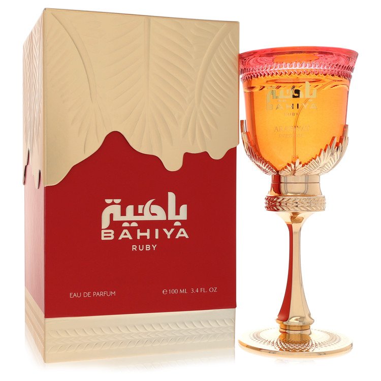 Arabiyat Prestige Bahiya Ruby Eau De Parfum Spray (Unisex) By Arabiyat Prestige for Men 3.4 oz