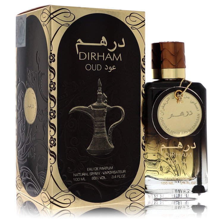 Ard Al Zaafaran Dirham Oud Cologne By Al Zaafaran Eau De Parfum Spray (Unisex) for Men 3.4 oz