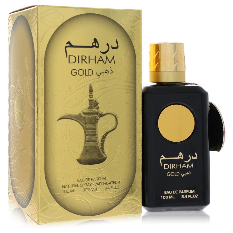 Ard Al Zaafaran Dirham Gold Eau De Parfum Spray (Unisex) By Al Zaafaran for Men 3.4 oz