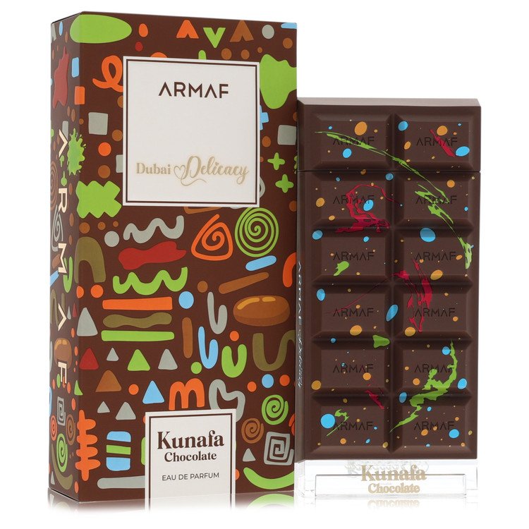 Armaf Delights Dubai Delicacy Kunafa Chocolate Eau De Parfum Spray By Armaf for Women 2.37 oz