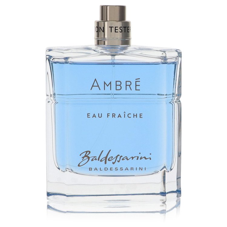 Baldessarini Ambre Eau Fraiche Cologne By Hugo Boss Eau De Toilette Spray (Tester) for Men 3 oz