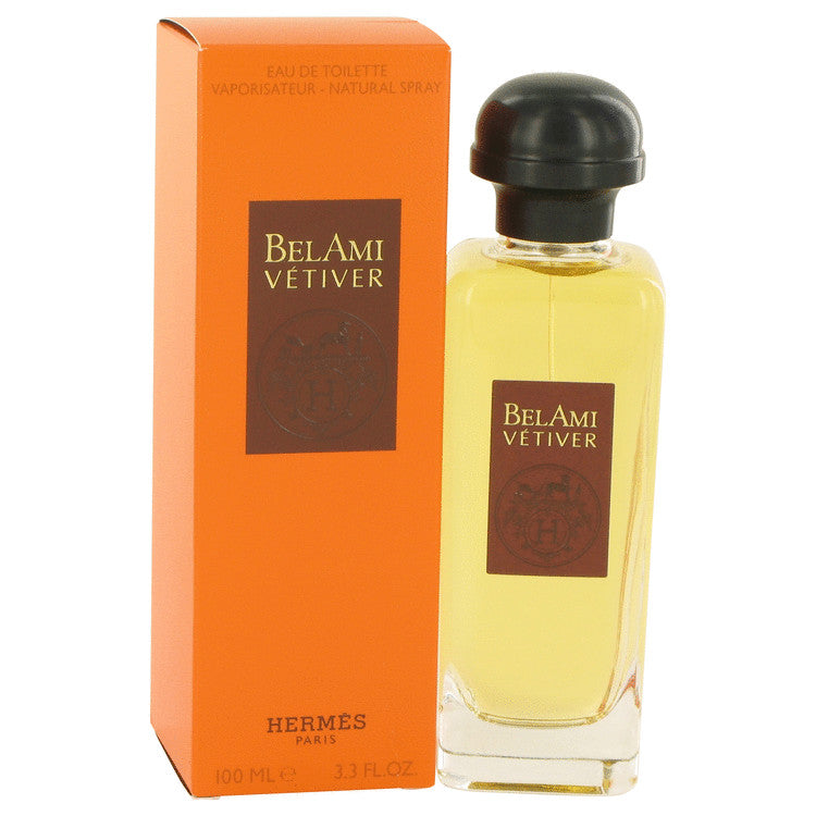 Bel Ami Vetiver Eau De Toilette Spray By Hermes for Men 3.3 oz