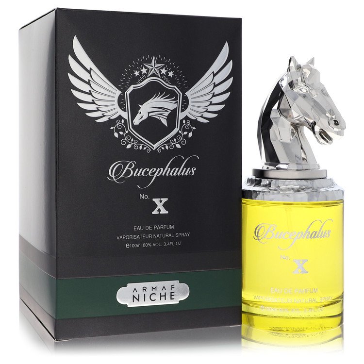Bucephalus X Eau De Parfum Spray By Armaf for Men 3.4 oz