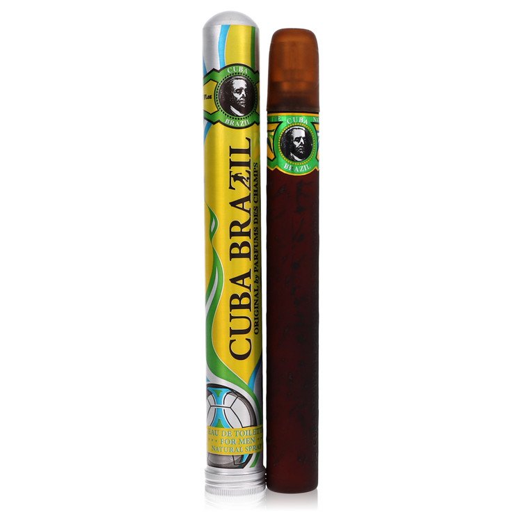 Cuba Brazil Eau De Toilette Spray By Fragluxe for Men 1.17 oz