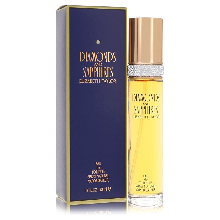 Diamonds & Sapphires Eau De Toilette Spray By Elizabeth Taylor for Women 1.7 oz