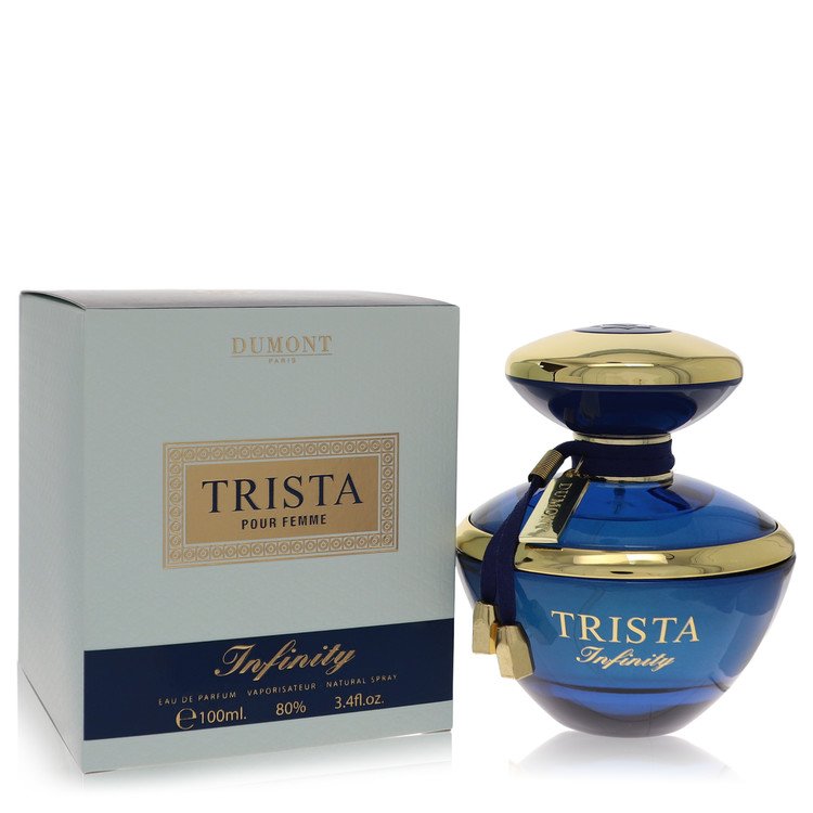 Dumont Trista Infinity Perfume By Dumont Paris Eau De Parfum Spray for Women 3.4 oz