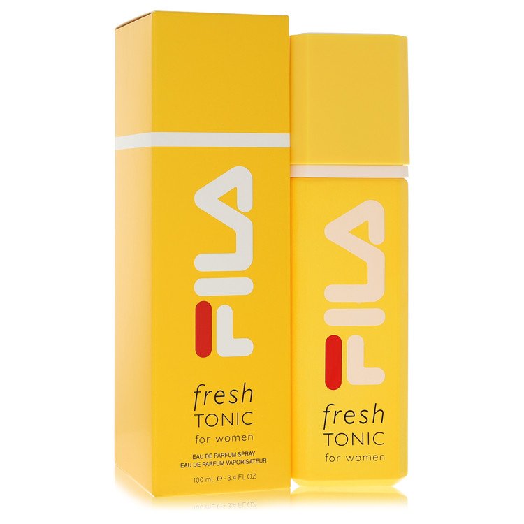 Fila Fresh Yellow Tonic Eau De Parfum Spray By Fila for Women 3.4 oz