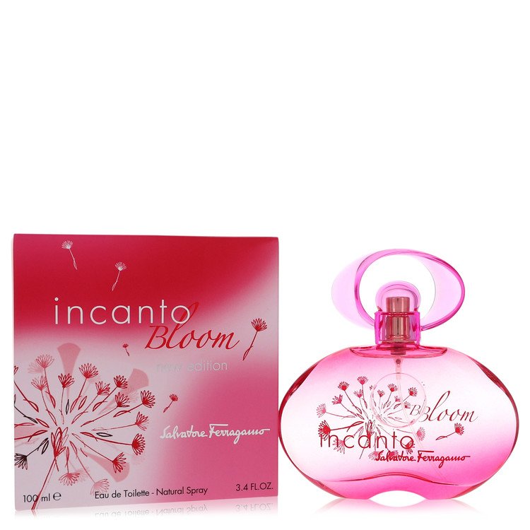Incanto Bloom Eau De Toilette Spray (New Packaging) By Salvatore Ferragamo for Women 3.4 oz