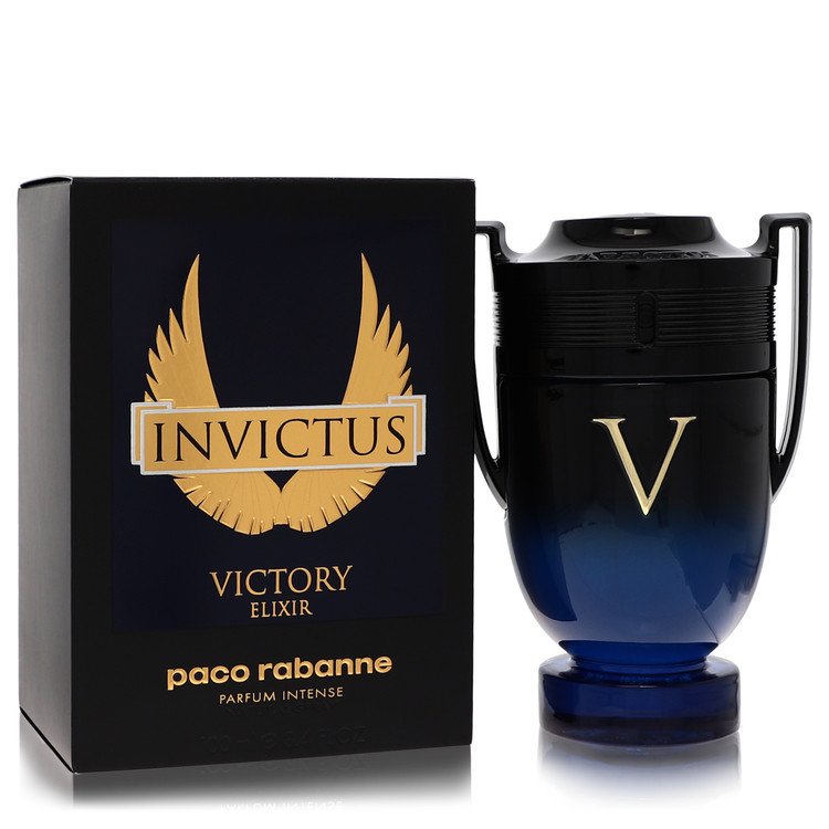 Invictus Victory Elixir Cologne By Paco Rabanne Parfum Intense Spray for Men 3.4 oz