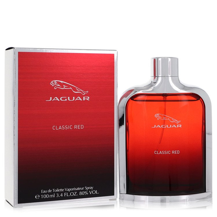 Jaguar Classic Red Eau De Toilette Spray By Jaguar for Men 3.4 oz