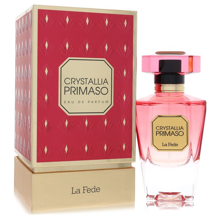 Khadlaj La Fede Crystallia Primaso Eau De Parfum Spray By Khadlaj for Women 3.4 oz