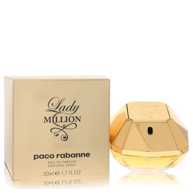 Lady Million Eau De Parfum Spray By Paco Rabanne for Women 1.7 oz