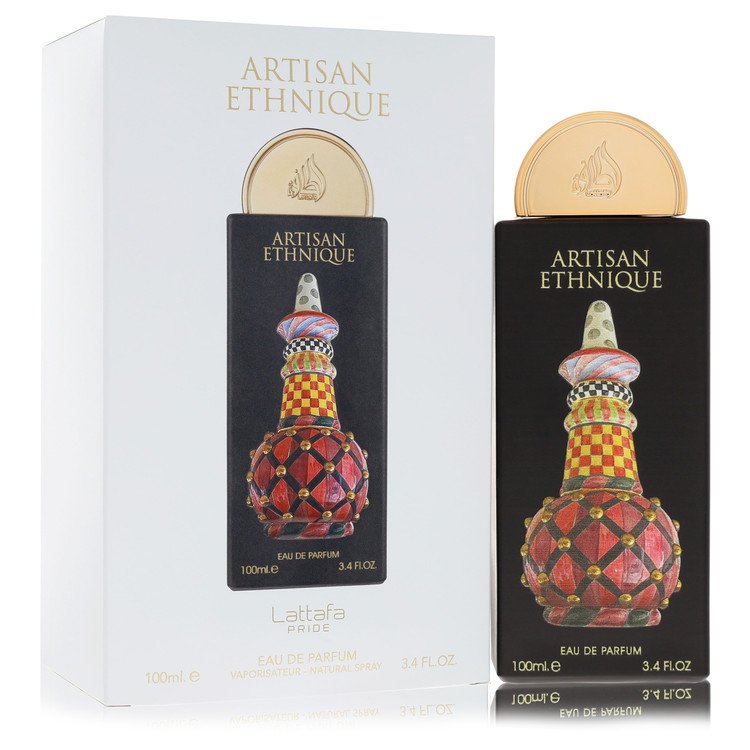 Lattafa Pride Artisan Ethnique Eau De Parfum Spray (Unisex) By Lattafa for Men 3.4 oz