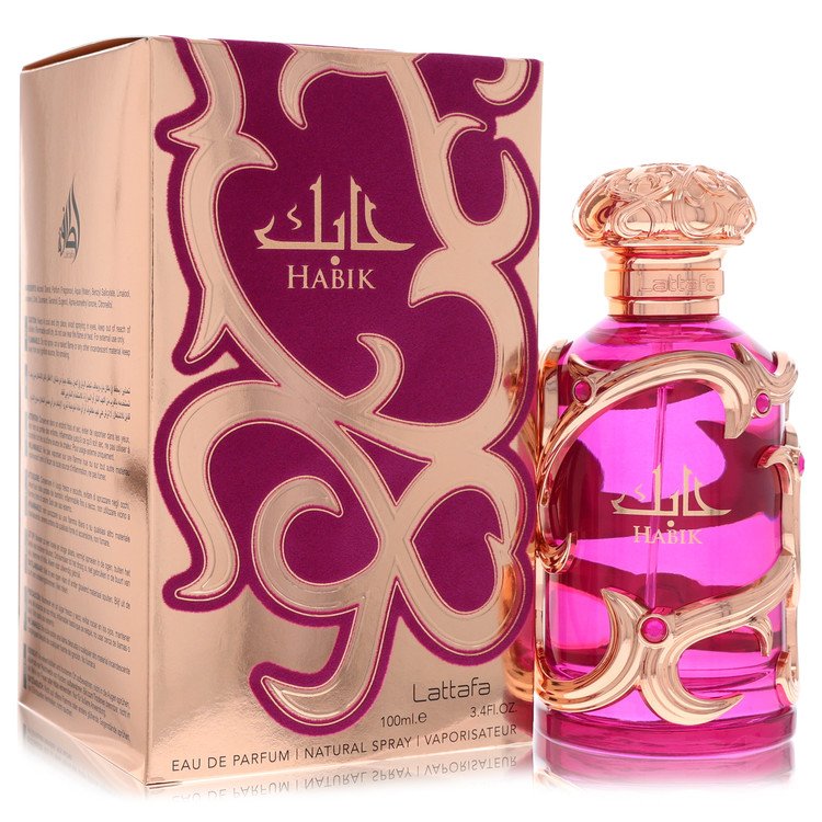 Lattafa Habik Eau De Parfum Spray By Lattafa for Women 3.4 oz