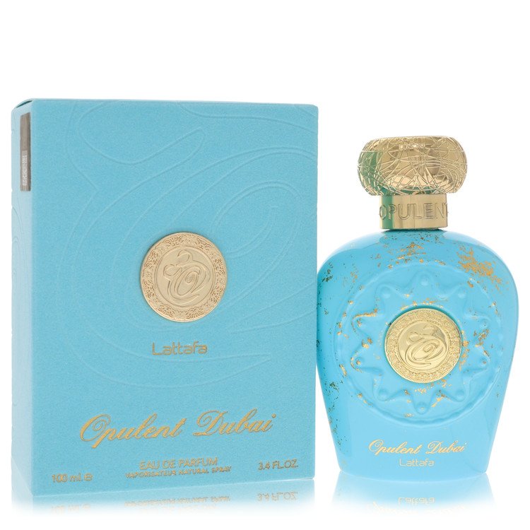 Lattafa Opulent Dubai Eau De Parfum Spray (Unisex) By Lattafa for Women 3.4 oz