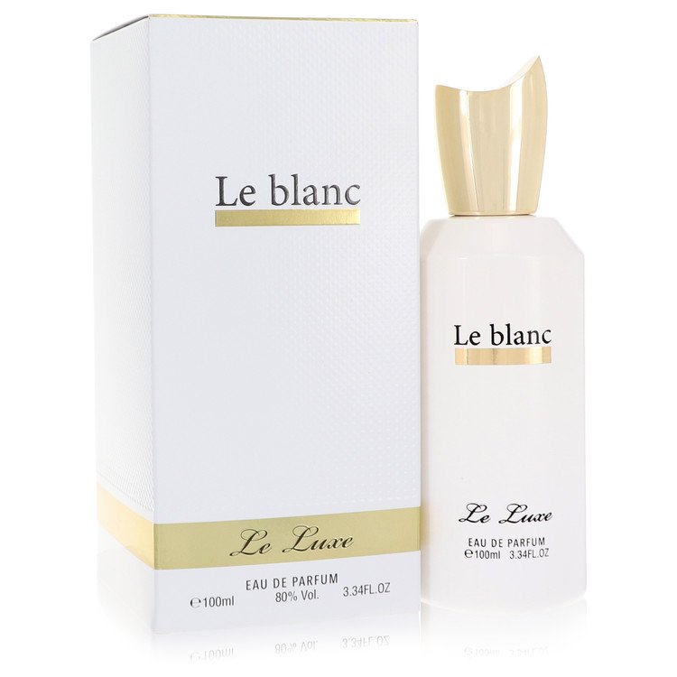 Le Luxe Le Blanc Eau De Parfum Spray By Le Luxe for Women 3.4 oz
