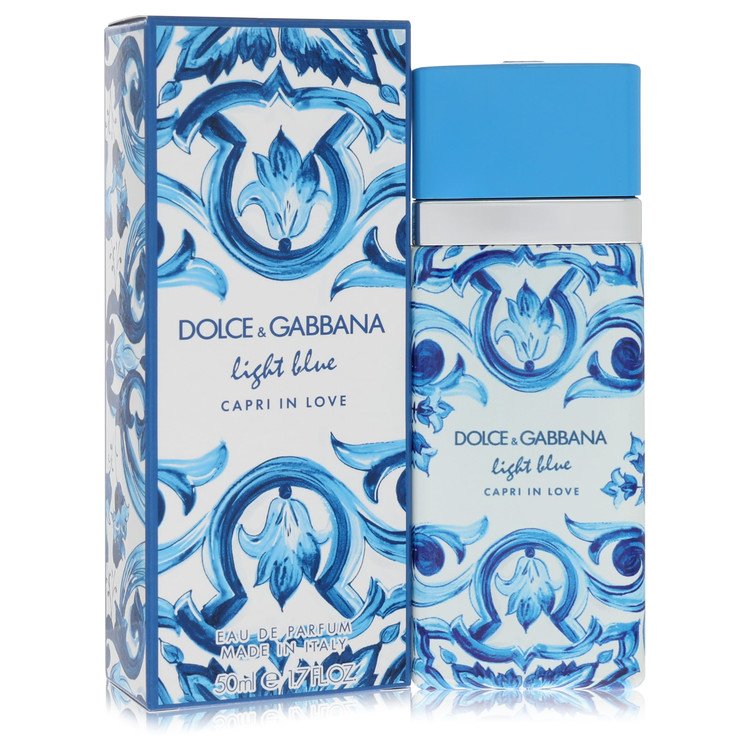 Light Blue Capri In Love Eau De Parfum Spray By Dolce & Gabbana for Women 1.7 oz