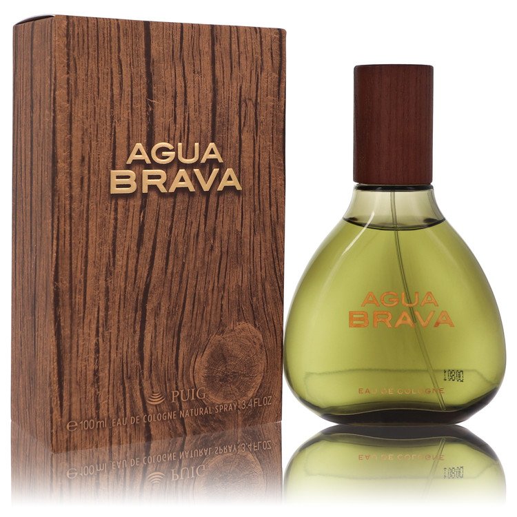 Agua Brava Eau De Cologne Spray By Antonio Puig for Men 3.4 oz