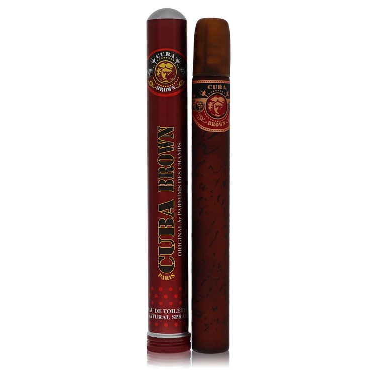Cuba Brown Eau De Toilette Spray By Fragluxe for Men 1.17 oz