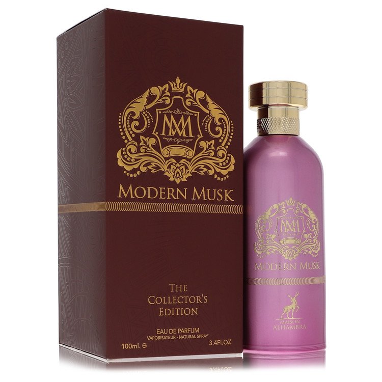 Modern Musk The Collector's Edition Eau De Parfum Spray (Unisex) By Maison Alhambra for Men 3.4 oz