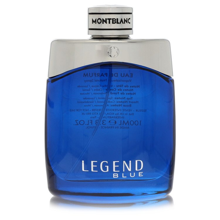 Montblanc Legend Blue Eau De Parfum Spray (Tester) By Mont Blanc for Men 3.3 oz
