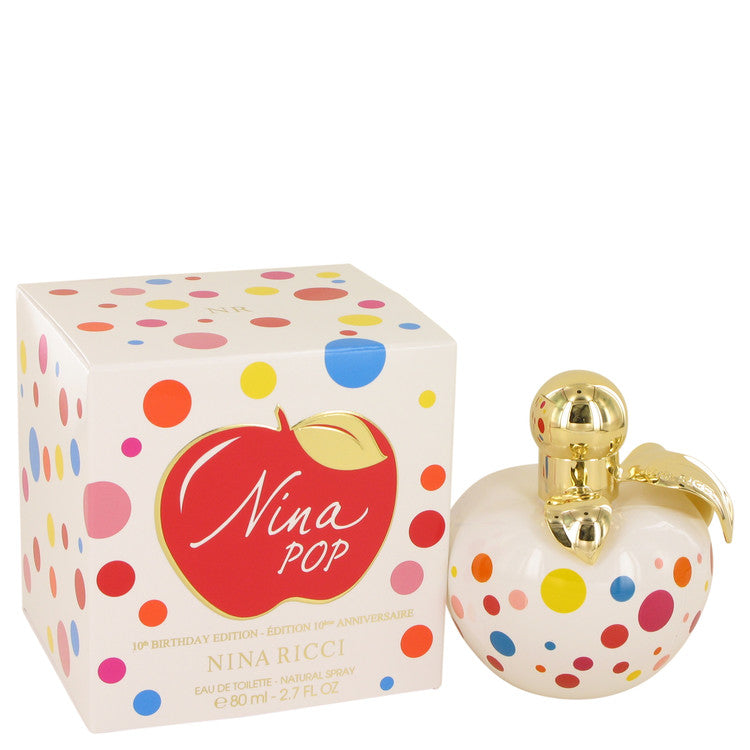 Nina Pop Eau De Toilette Spray (10th Birthday Edition) By Nina Ricci for Women 2.7 oz