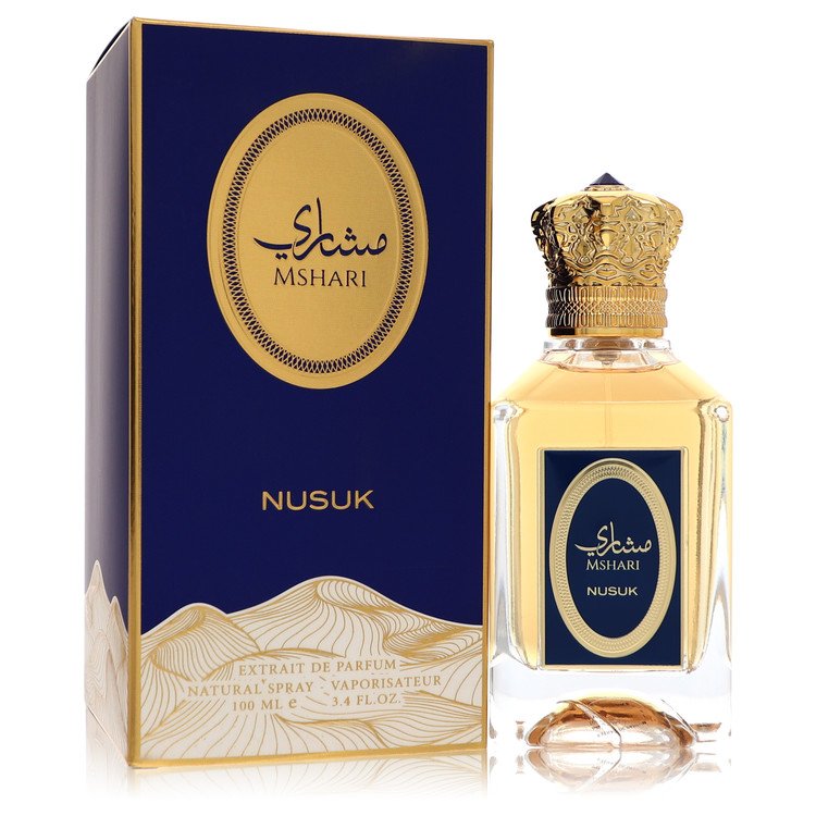Nusuk Mshari Extrait De Parfum Spray (Unisex) By Nusuk for Men 3.4 oz