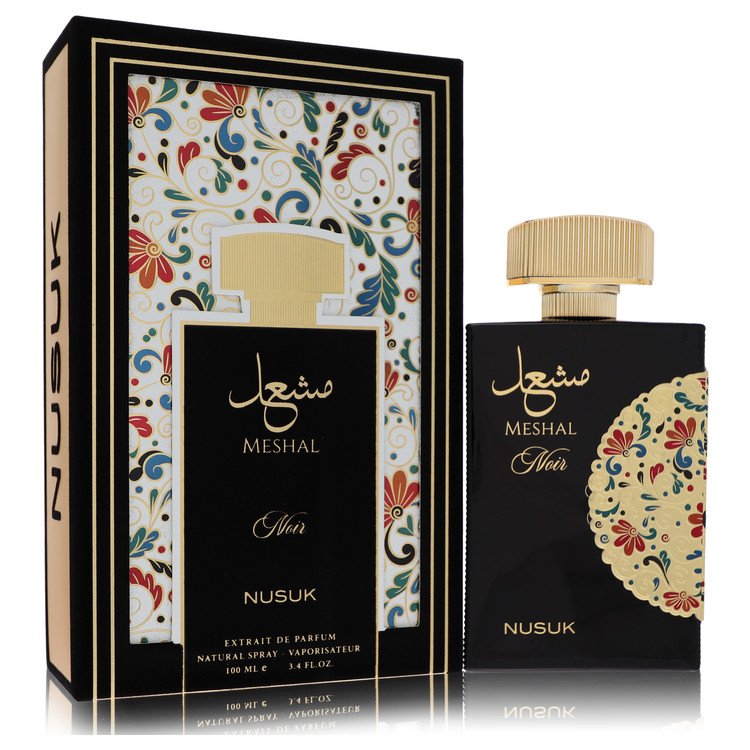 Nusuk Meshal Noir Extrait De Parfum Spray (Unisex) By Nusuk for Men 3.4 oz