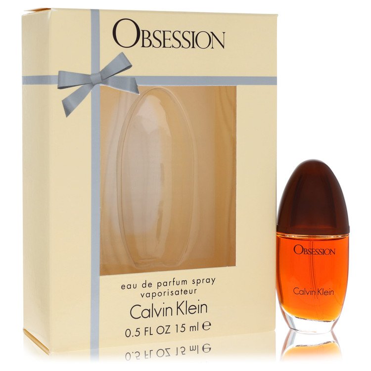 Obsession Eau De Parfum Spray By Calvin Klein for Women 0.5 oz