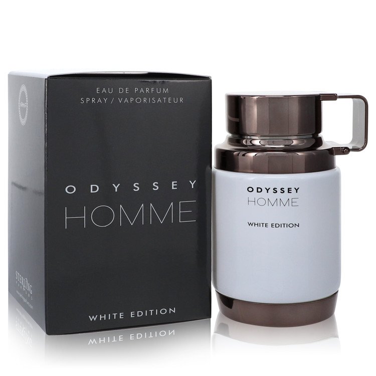 Odyssey Homme White Eau De Parfum Spray By Armaf for Men 3.4 oz