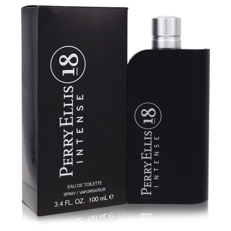 Perry Ellis 18 Intense Eau De Toilette Spray By Perry Ellis for Men 3.4 oz