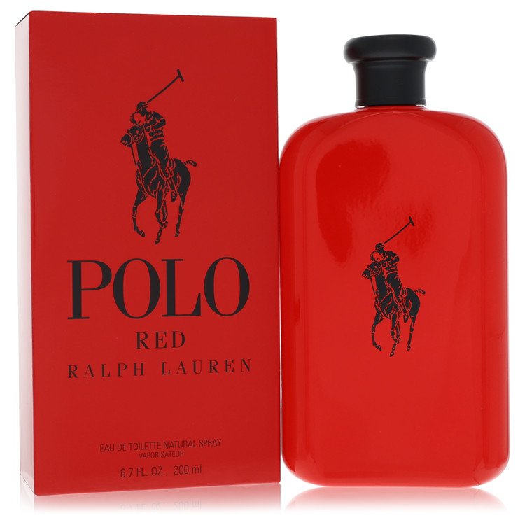 Polo Red Eau De Toilette Spray By Ralph Lauren for Men 6.7 oz