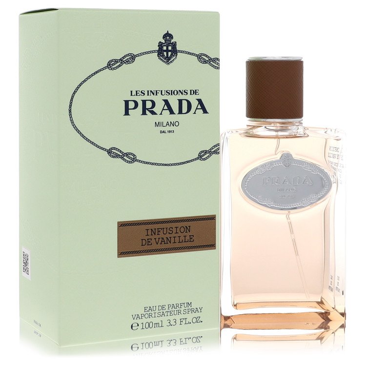 Prada Les Infusions De Infusion De Vanille Eau De Parfum Spray (Unisex) By Prada for Women 3.3 oz