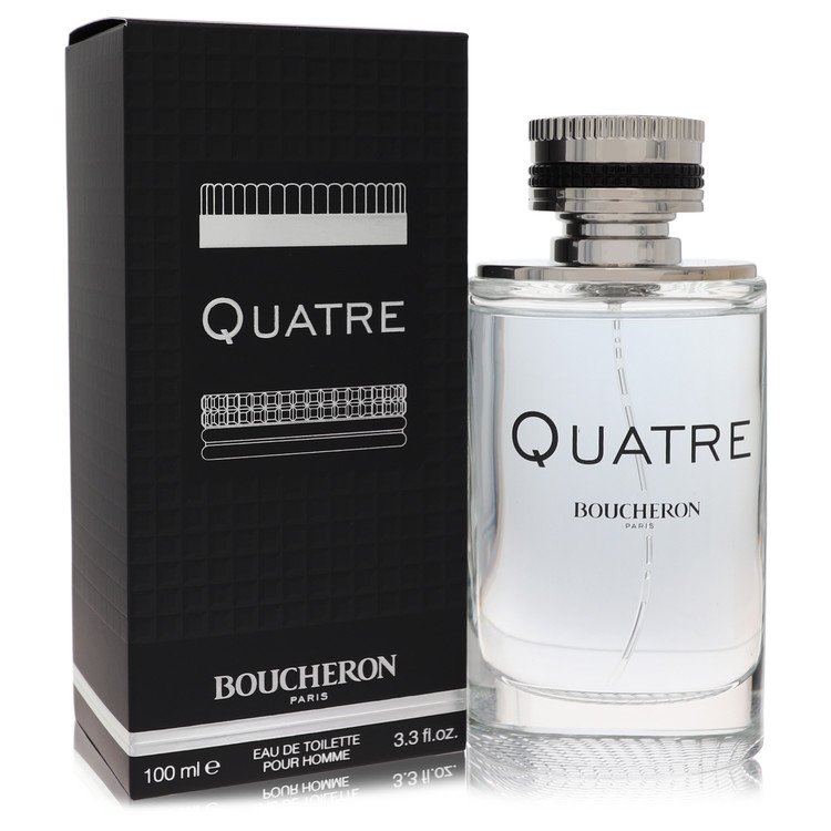 Quatre Eau De Toilette Spray By Boucheron for Men 3.4 oz
