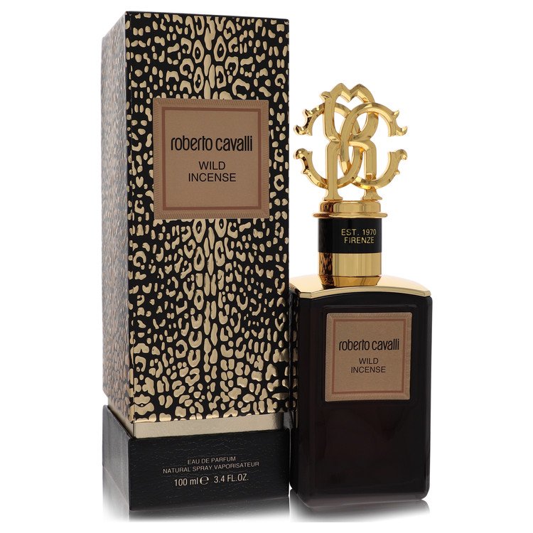 Roberto Cavalli Wild Incense Perfume By Roberto Cavalli Eau De Parfum Spray (Unisex) for Women 3.4 oz