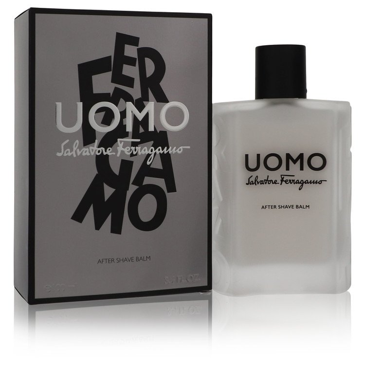 Salvatore Ferragamo Uomo After Shave Balm By Salvatore Ferragamo for Men 3.4 oz