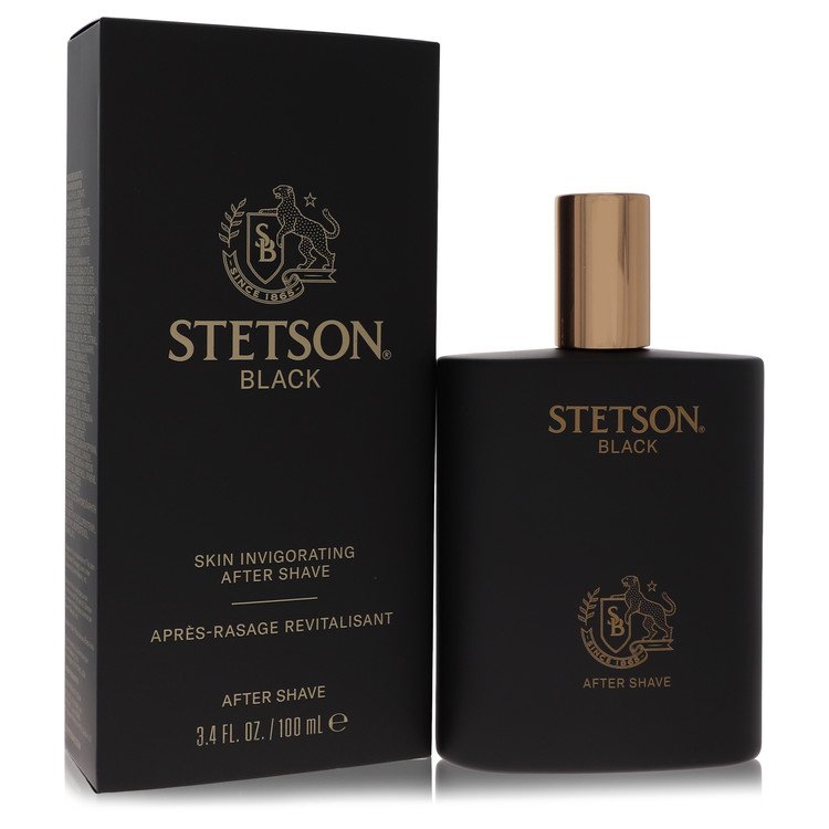 Stetson Black Cologne By Coty After Shave for Men 3.4 oz