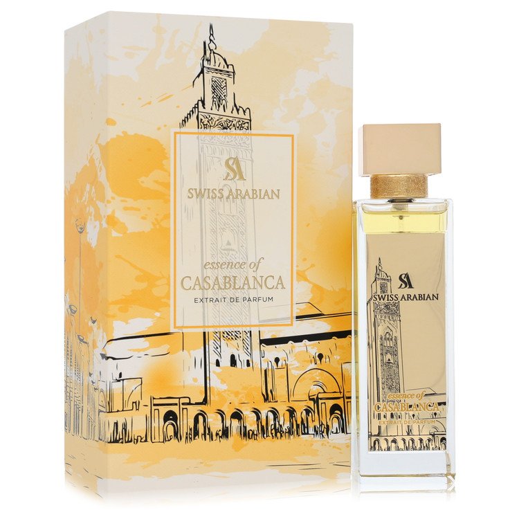 Swiss Arabian Essence Of Casablanca Extrait De Parfum Spray (Unisex) By Swiss Arabian for Women 3.4 oz