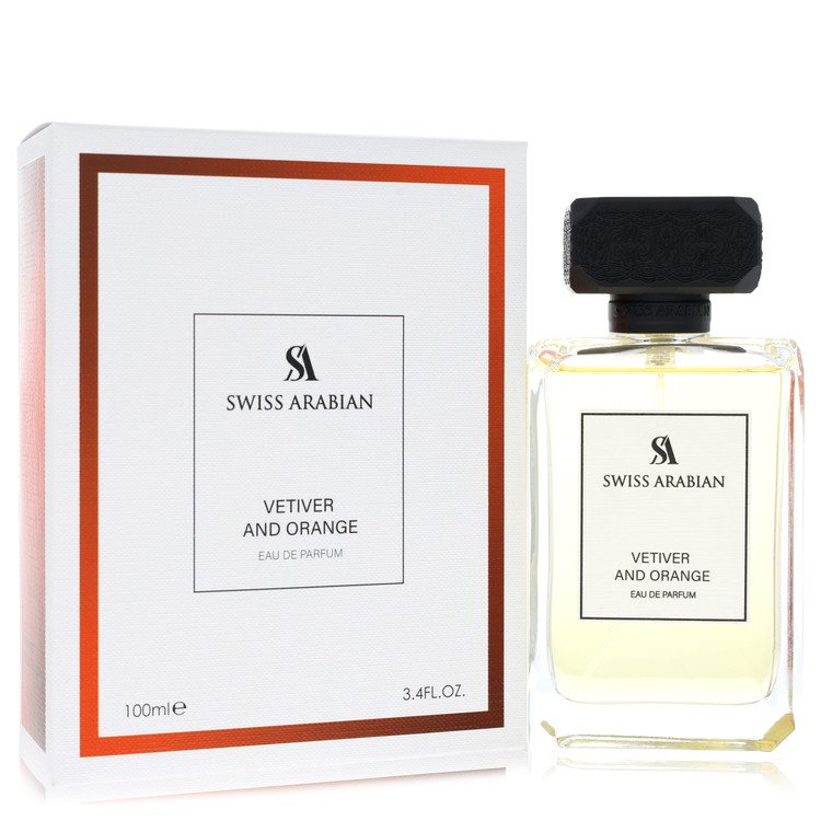 Swiss Arabian Vetiver And Orange Eau De Parfum Spray (Unisex) By Swiss Arabian for Women 3.4 oz
