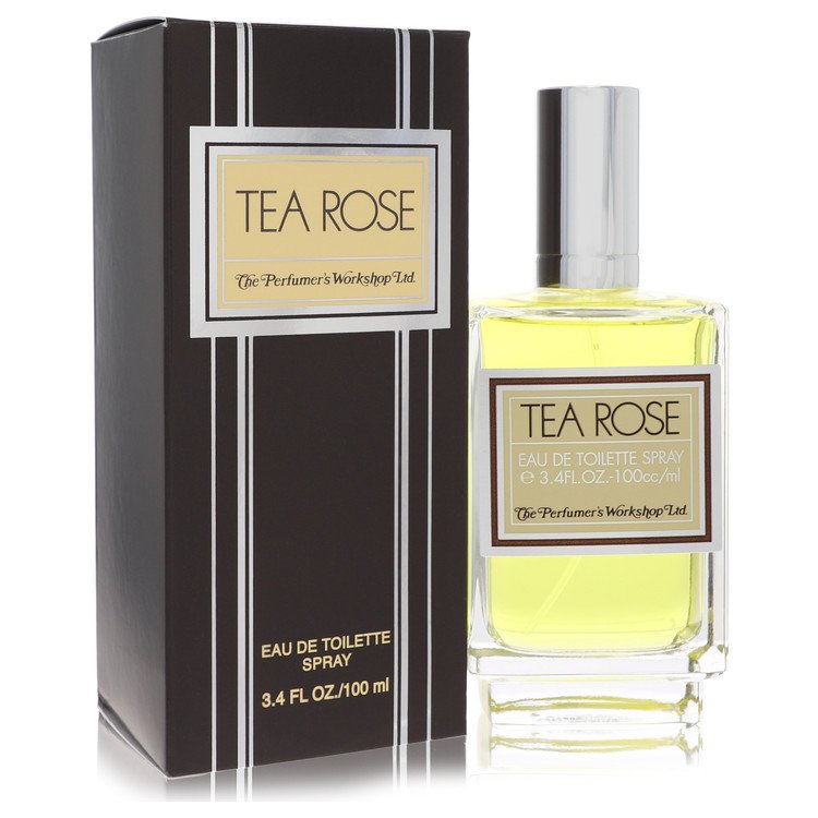 Tea Rose Perfume By Perfumers Workshop Eau De Toilette Spray for Women 3.4 oz