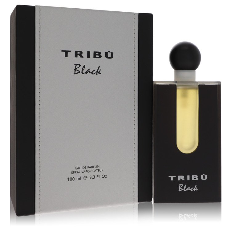 Tribu Black Cologne By Benetton Eau De Parfum Spray for Men 3.3 oz