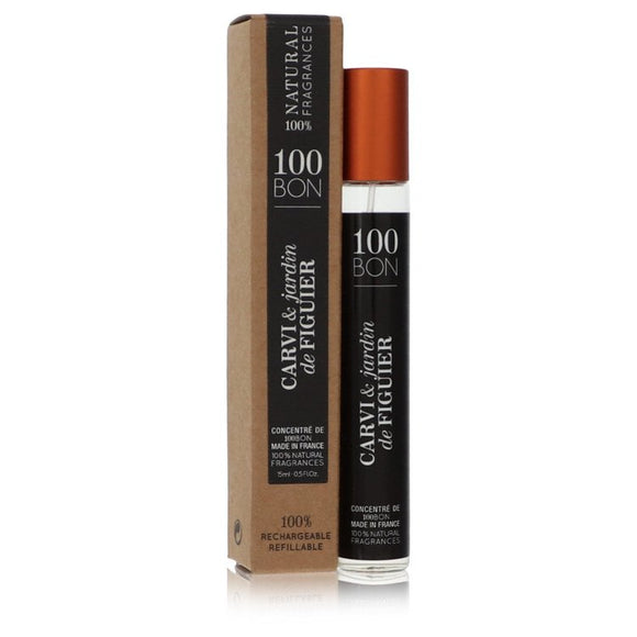 100 Bon Carvi & Jardin De Figuier Mini Concentree De Parfum (Unisex Refillable) By 100 Bon for Men 0.5 oz